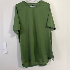 NWT lululemon Drysense green shirt large